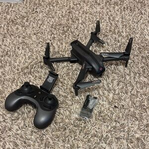 Black Drone with Controller